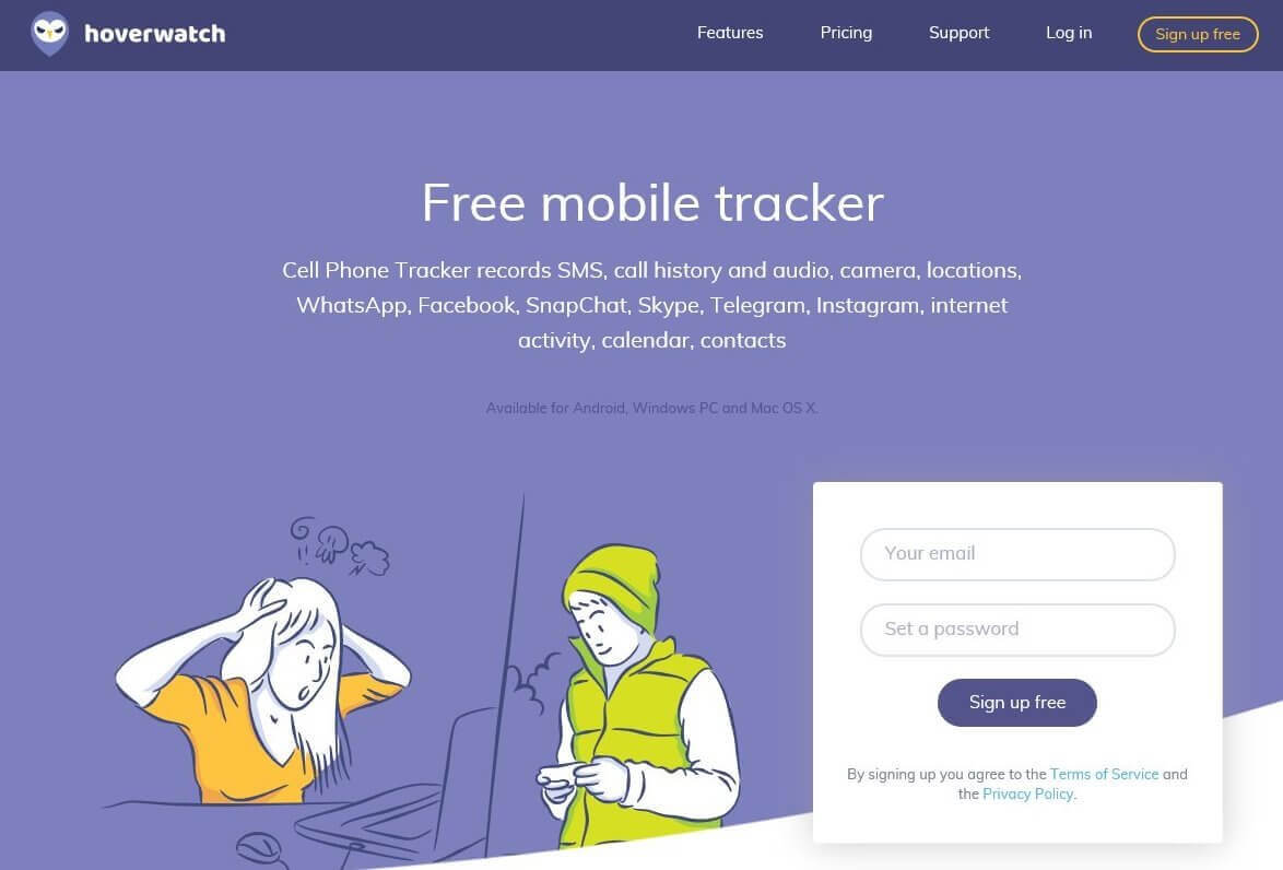 Hoverwatch Mobile Tracker Review