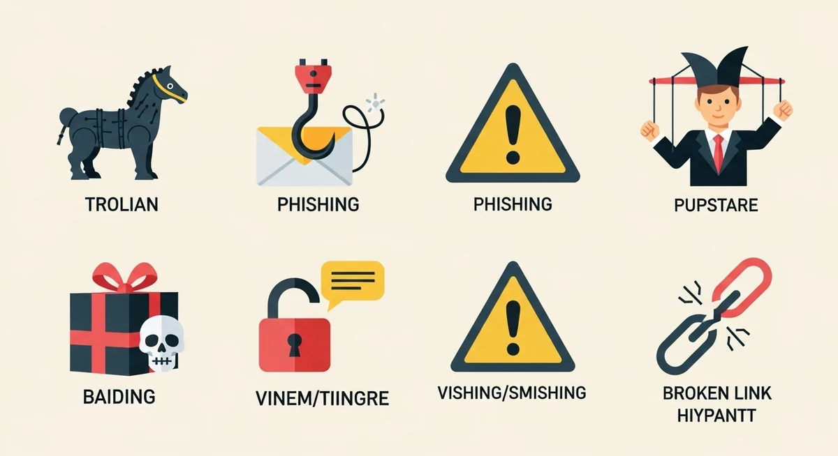 Social engineering attack methods