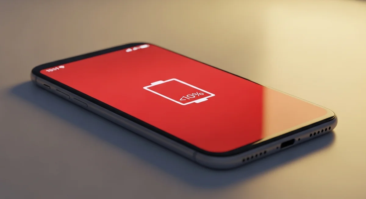 Phone battery drain warning sign of tapping