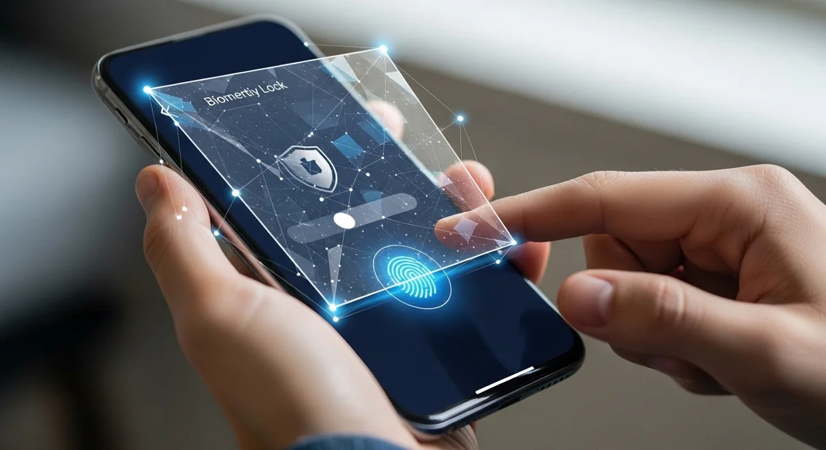 Setting up phone security features to prevent surveillance