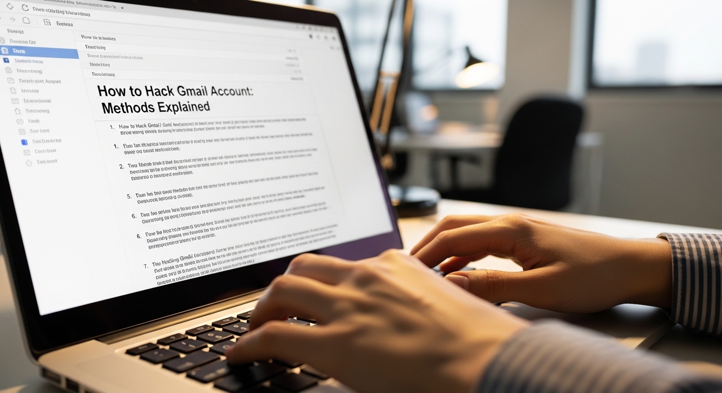how to hack gmail account methods explained