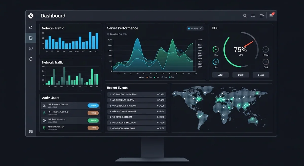 Device monitoring dashboard showing data collection tracking and app usage