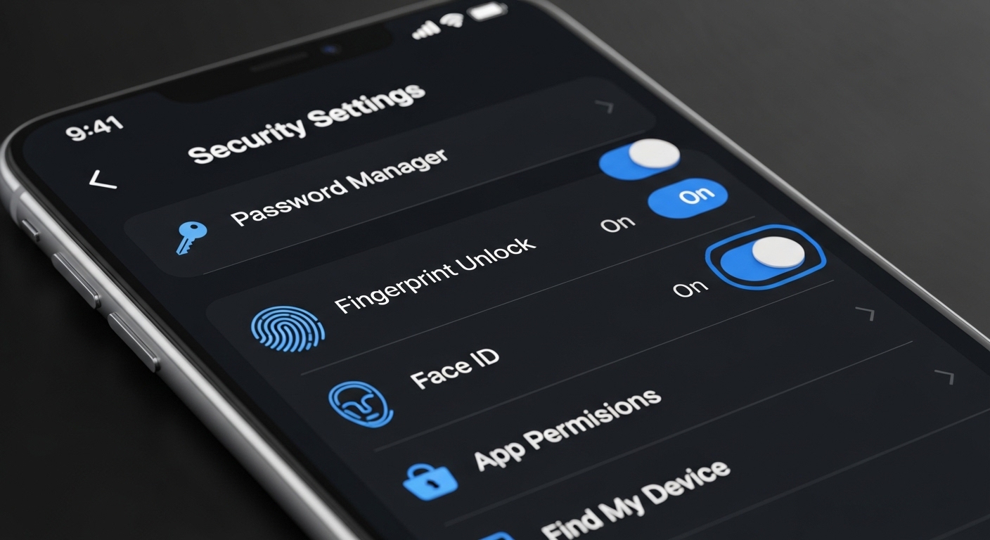Phone security settings for preventing future lockouts