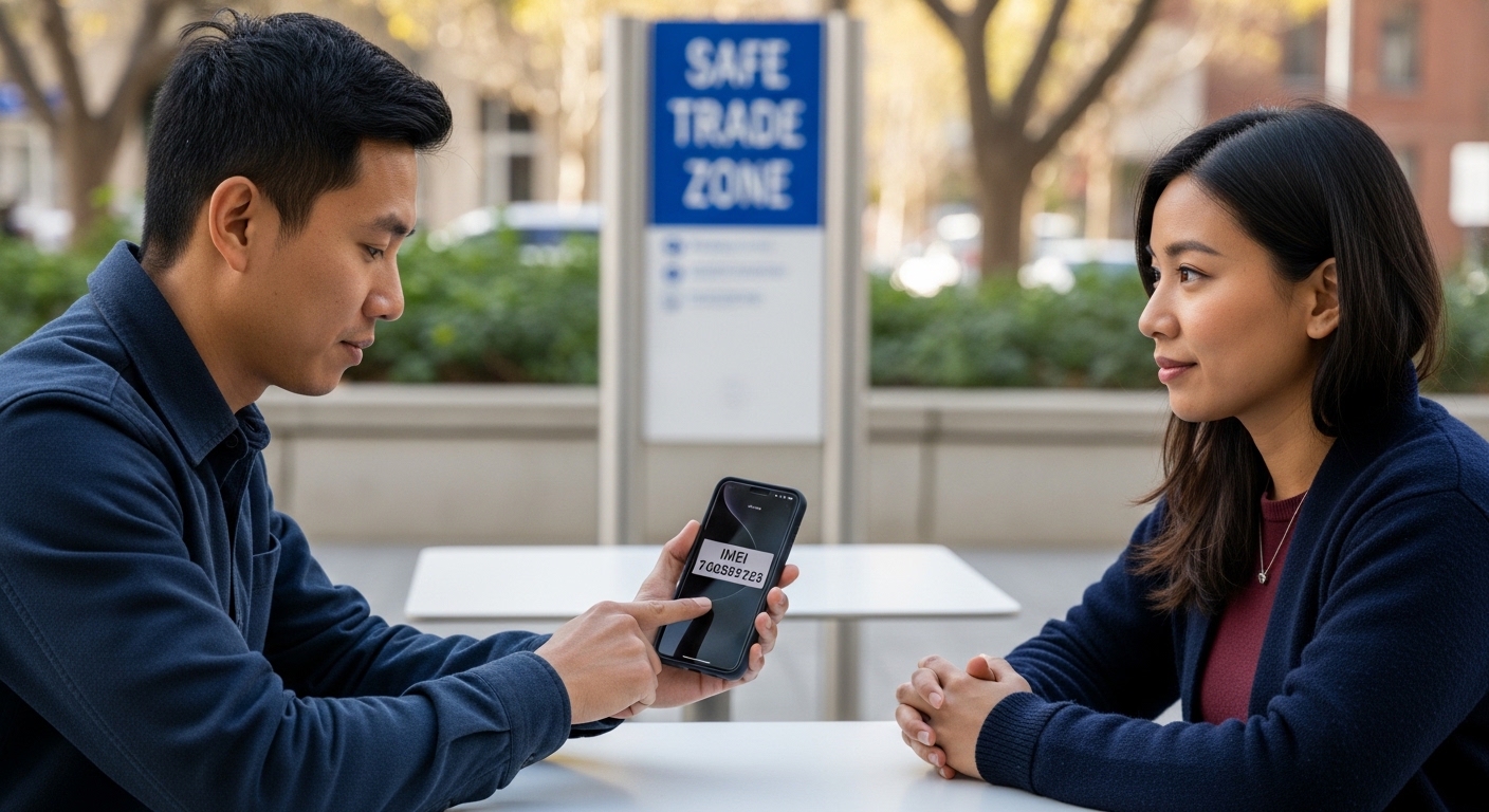 checking IMEI before buying used phone