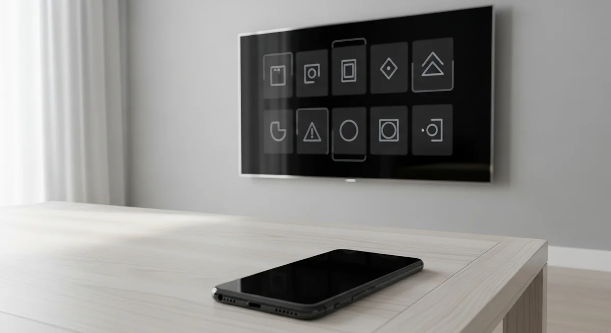 Phone screen mirroring from phone to living room TV