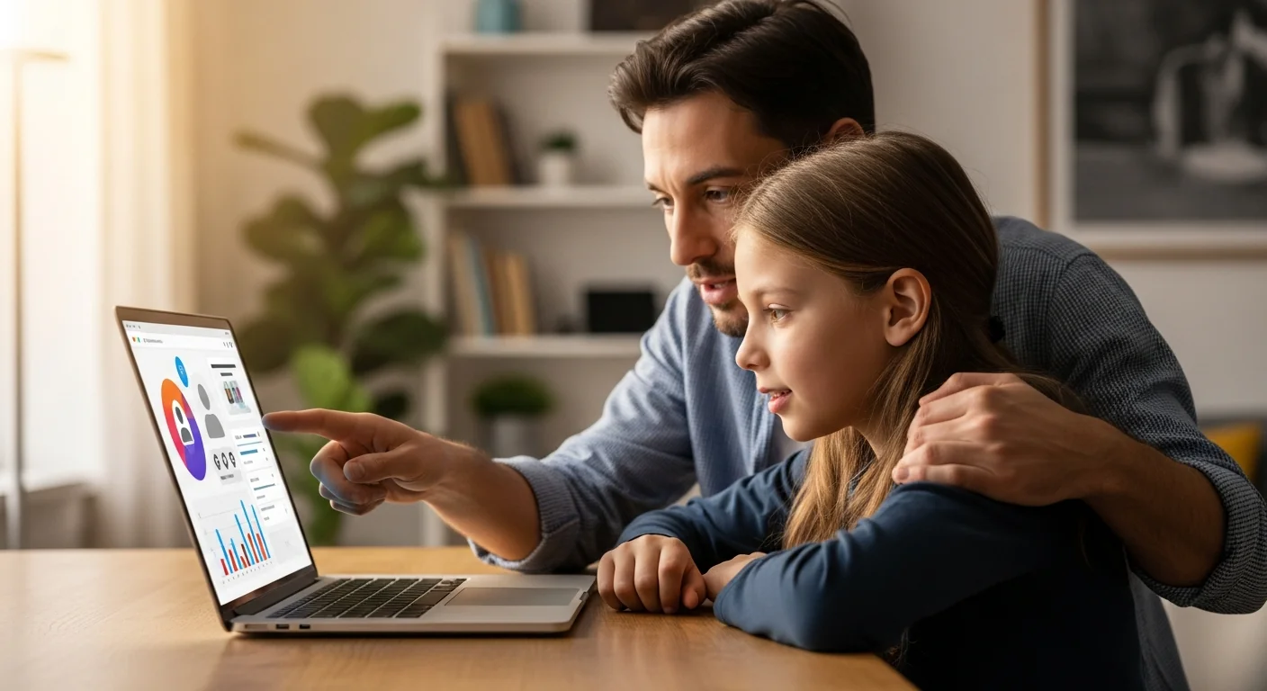 Monitoring a child's Skype
