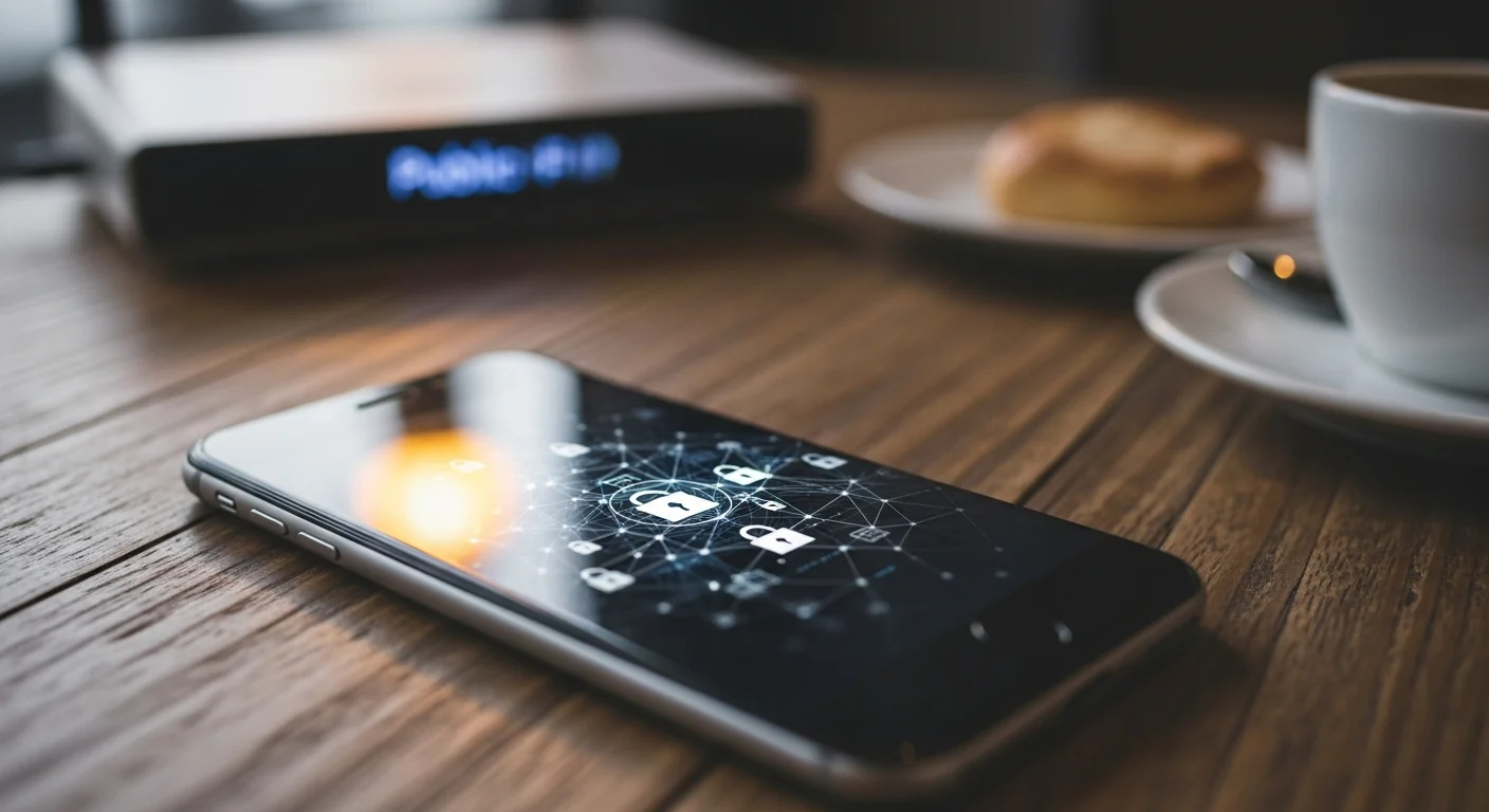 Protect your data on public networks